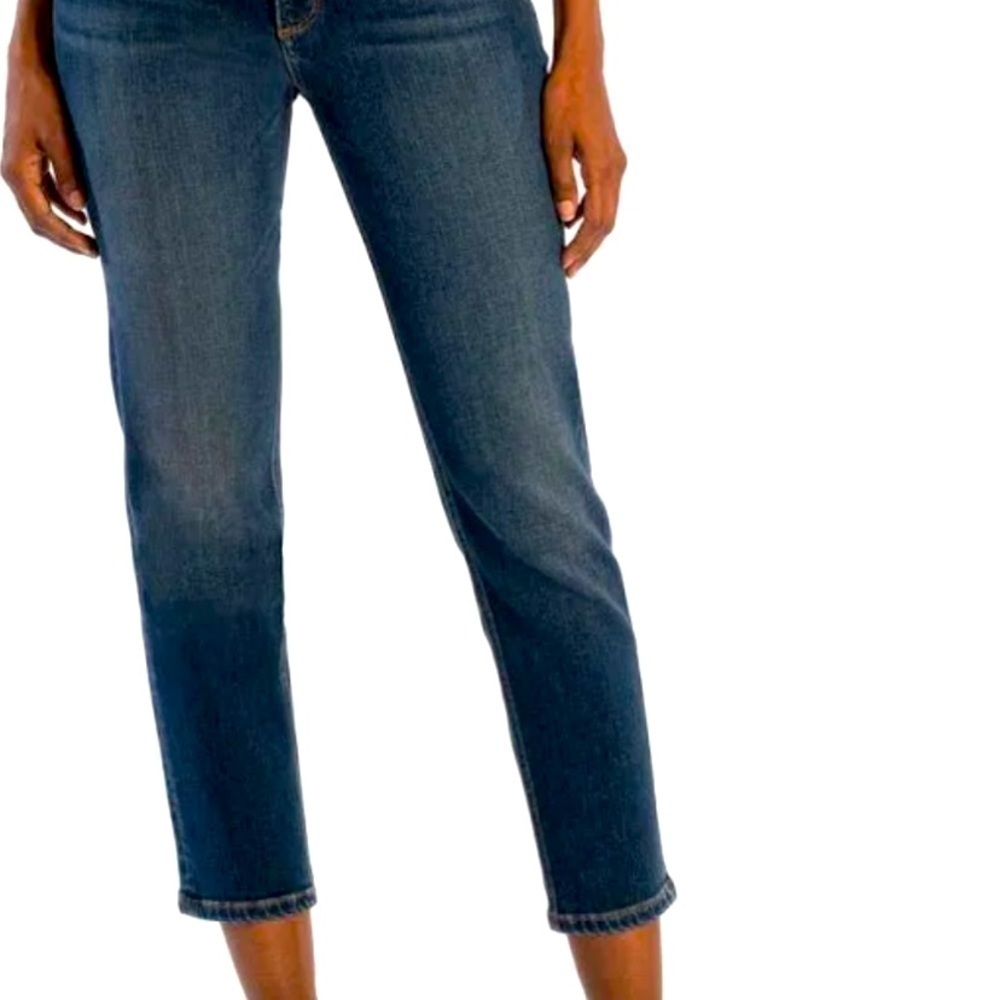 Kut from the Kloth cropped gray jeans, size 12